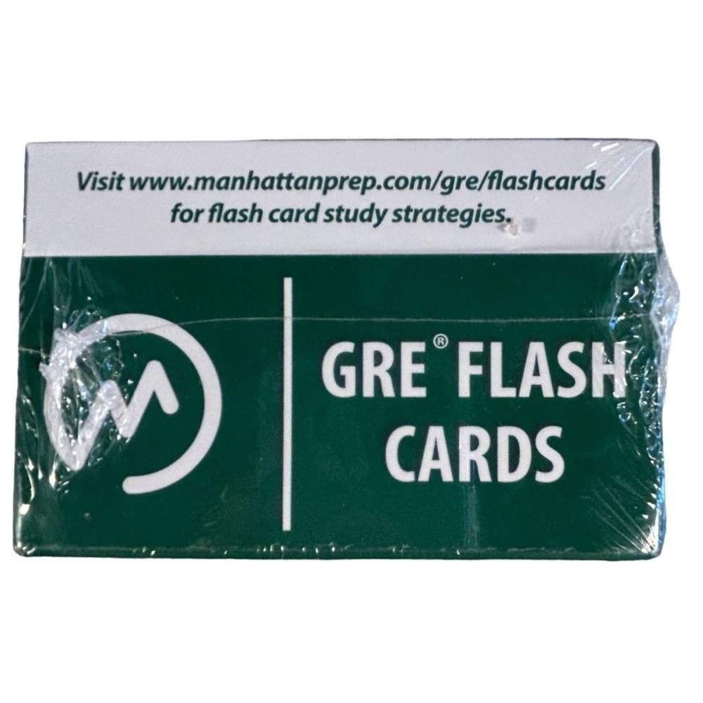 Manhattan Prep GRE Flash Cards Test Study 2nd Ed Advanced - Picture 3 of 7
